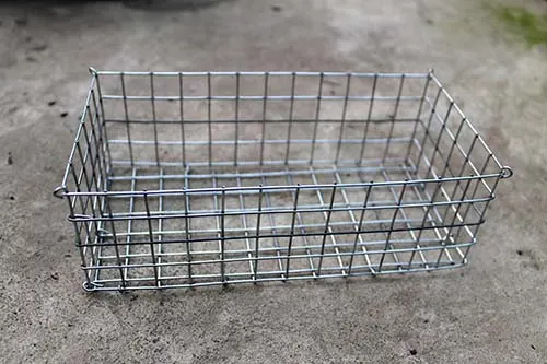 Кошик з підвісом, сітка 2.5 см, L20 W9 H6