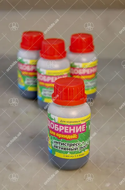 Стимулятор для орхидей "антистресс+активный рост" (Ca + Mg), 100 мл.